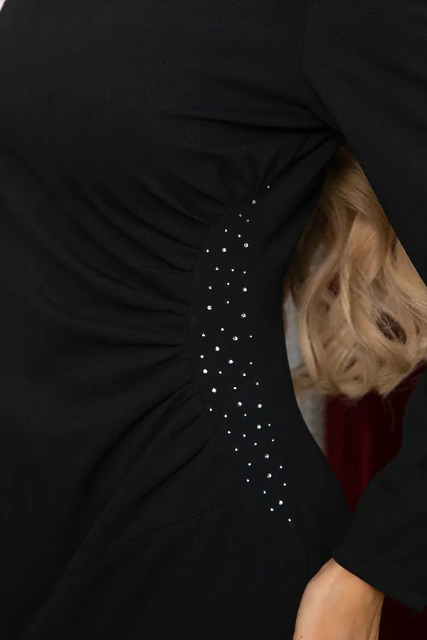 Платье LADY TAIGA, черное - фото 2