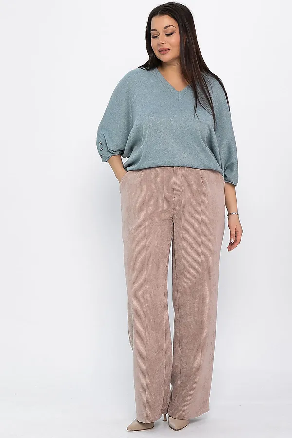 Брюки LADY TAIGA, бежевые - фото 2