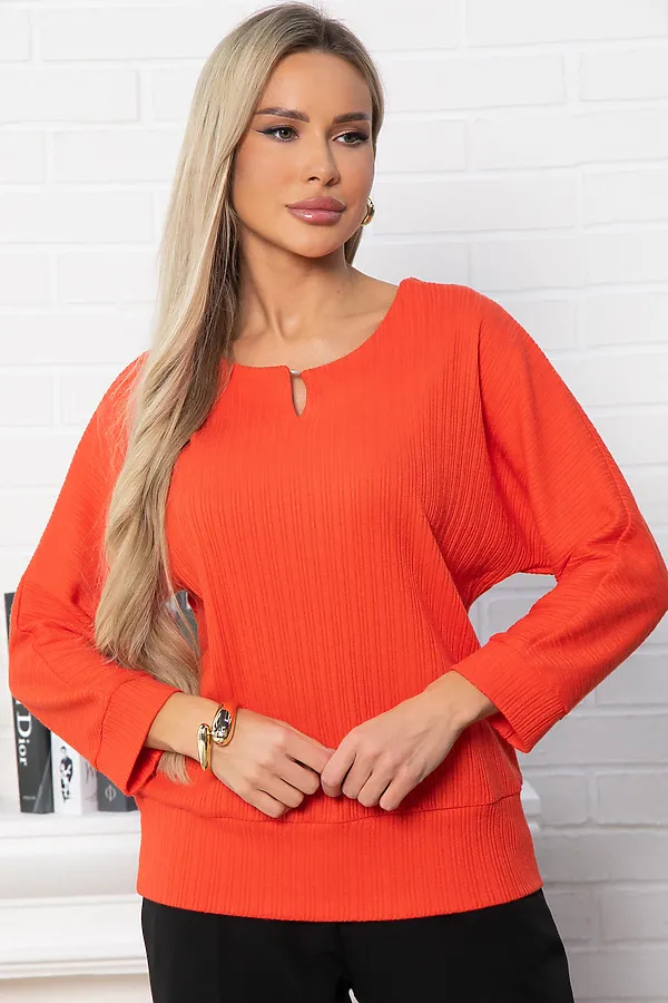 Джемпер LADY TAIGA, оранжевый - фото 2