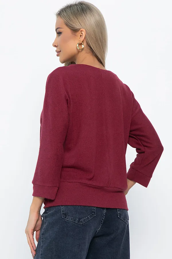 Джемпер LADY TAIGA, бордовый - фото 2