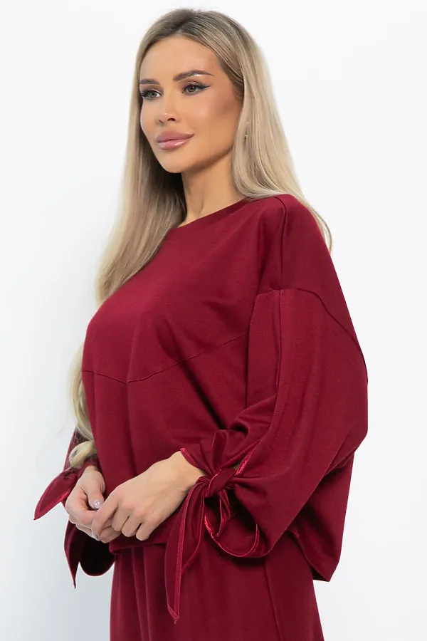 Джемпер LADY TAIGA, бордовый - фото 2