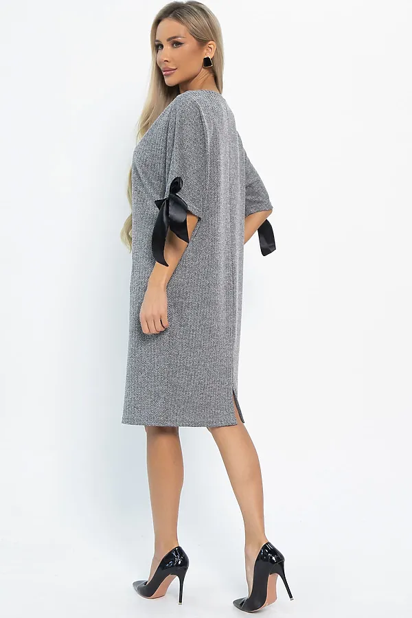 Платье LADY TAIGA, серое - фото 2