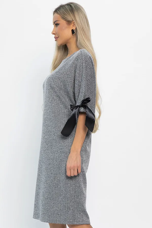 Платье LADY TAIGA, серое - фото 2