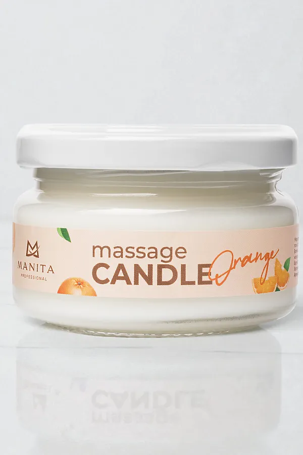 Manita Professional Свеча массажная / Orange, 100 мл KRISTALLER, orange - фото 2