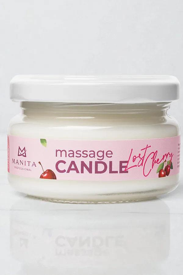 Manita Professional Свеча массажная / Lost Cherry, 100 мл KRISTALLER, lost cherry - фото 2