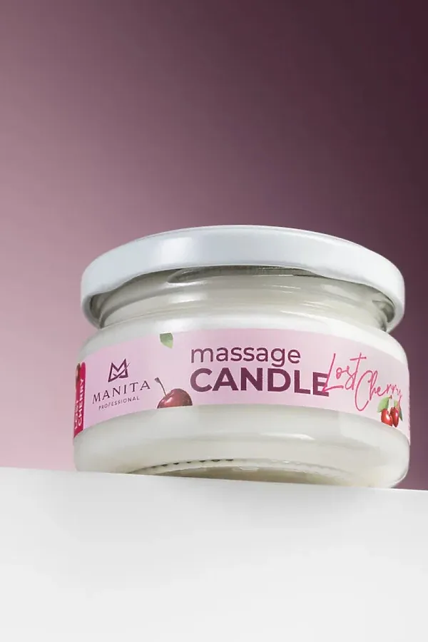 Manita Professional Свеча массажная / Lost Cherry, 100 мл KRISTALLER, lost cherry - фото 2