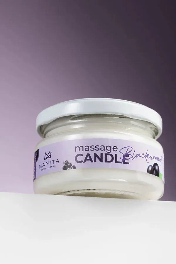 Manita Professional Свеча массажная / Blackcurrant, 100 мл KRISTALLER, blackcurrant - фото 2