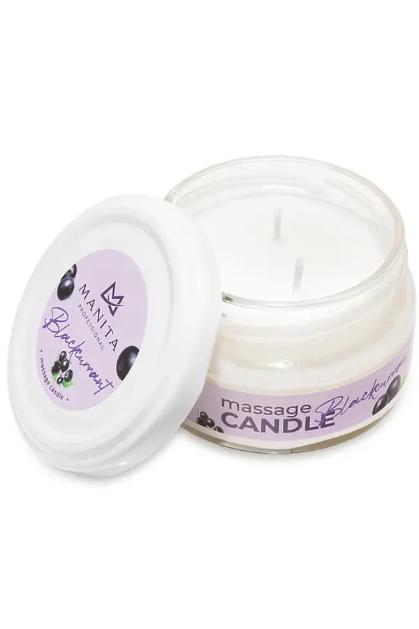 Manita Professional Свеча массажная / Blackcurrant, 100 мл KRISTALLER, blackcurrant - фото 2
