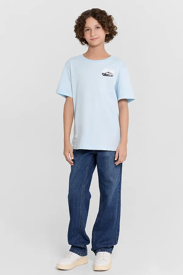 Футболка MARK FORMELLE, кристалл +печать - фото 2