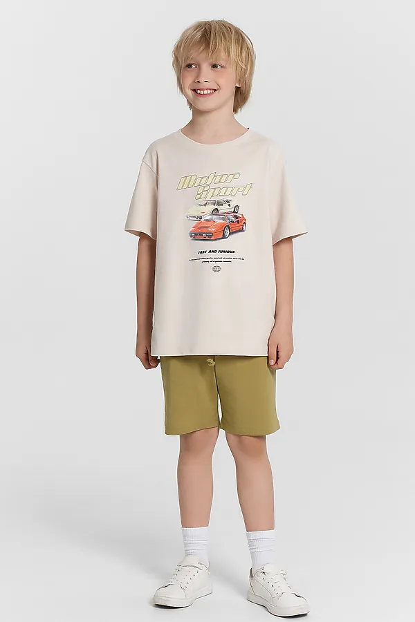 Футболка MARK FORMELLE, льняной +печать - фото 2