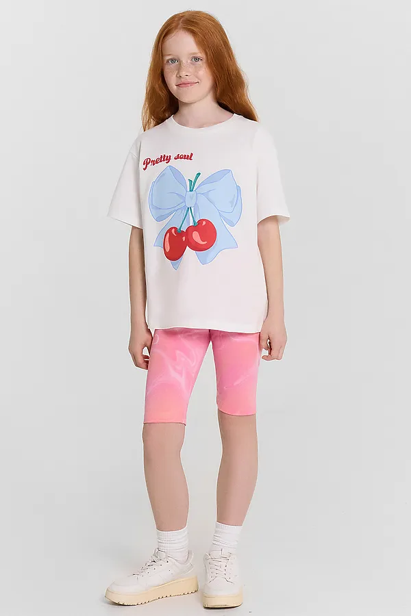 Футболка MARK FORMELLE, белый +печать4 - фото 2