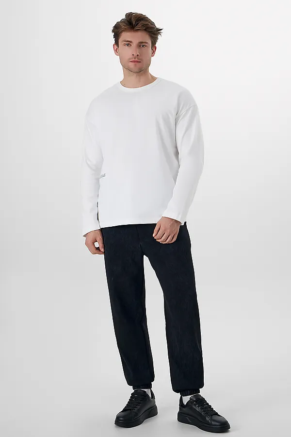 Брюки MARK FORMELLE, acid wash черный - фото 2