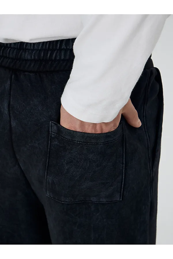 Брюки MARK FORMELLE, acid wash черный - фото 2