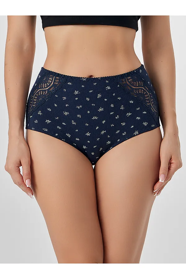 Трусы MARK FORMELLE, цветочки на синем - фото 2
