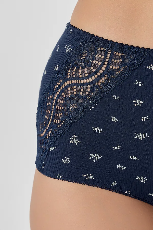 Трусы MARK FORMELLE, цветочки на синем - фото 2