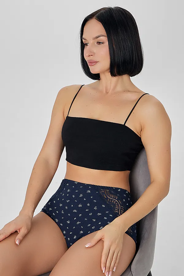 Трусы MARK FORMELLE, цветочки на синем - фото 2