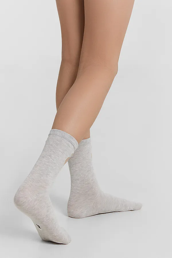 Носки MARK FORMELLE, св.серый меланж - фото 2