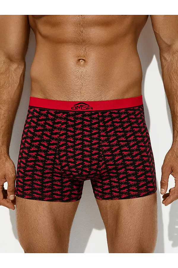Трусы OMSA, nero/rosso (черный) - фото 2