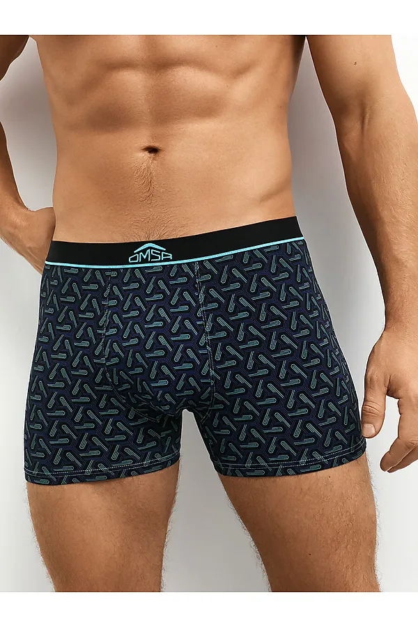Трусы OMSA, nero/blu (черный) - фото 2