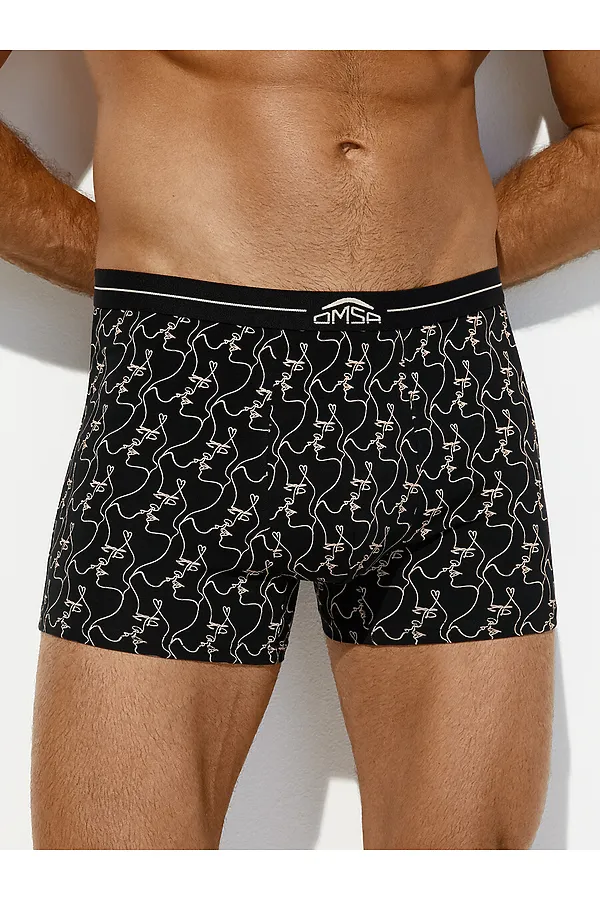 Трусы OMSA, nero (черный) - фото 2