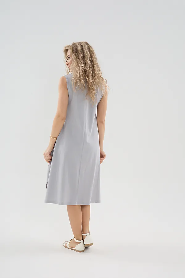 Сарафан С1 НАТАЛИ, серый - фото 2