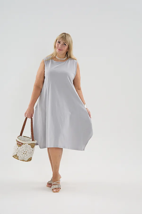 Сарафан С1 НАТАЛИ, серый - фото 2