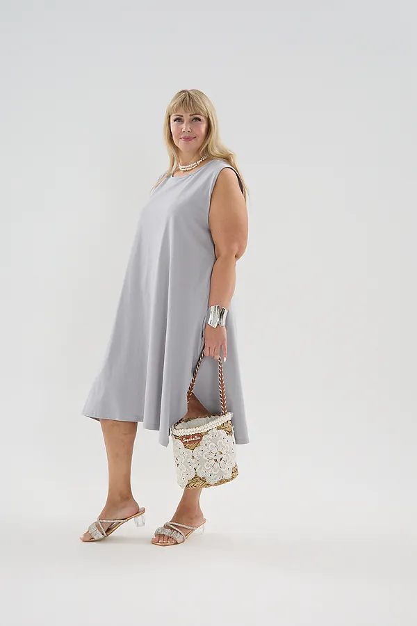 Сарафан С1 НАТАЛИ, серый - фото 2