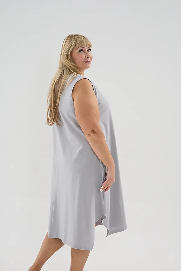 Сарафан С1 НАТАЛИ, серый - фото 2