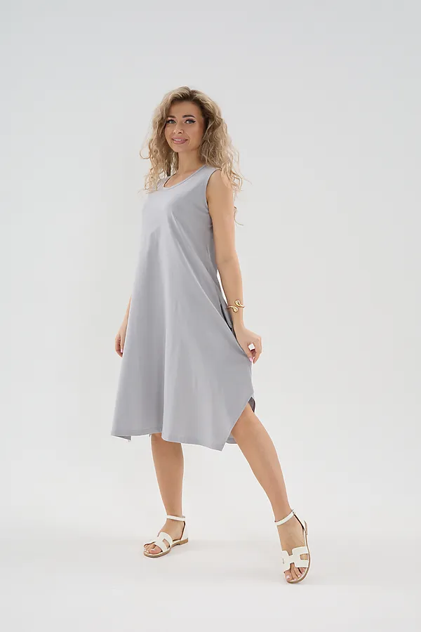 Сарафан С1 НАТАЛИ, серый - фото 2