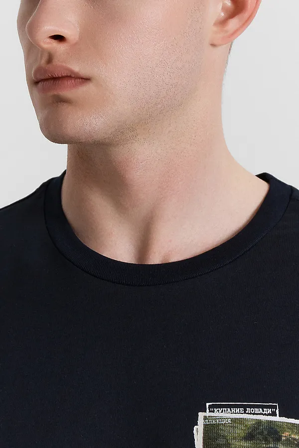 Футболка MARK FORMELLE, черный +печать - фото 2