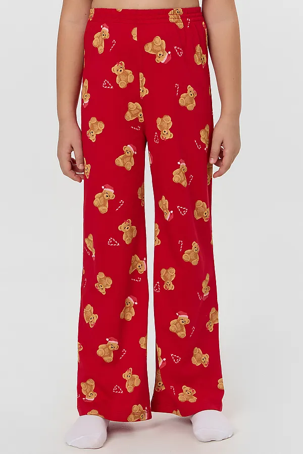 Пижама MARK FORMELLE, красный +нг медвежата на красном - фото 2