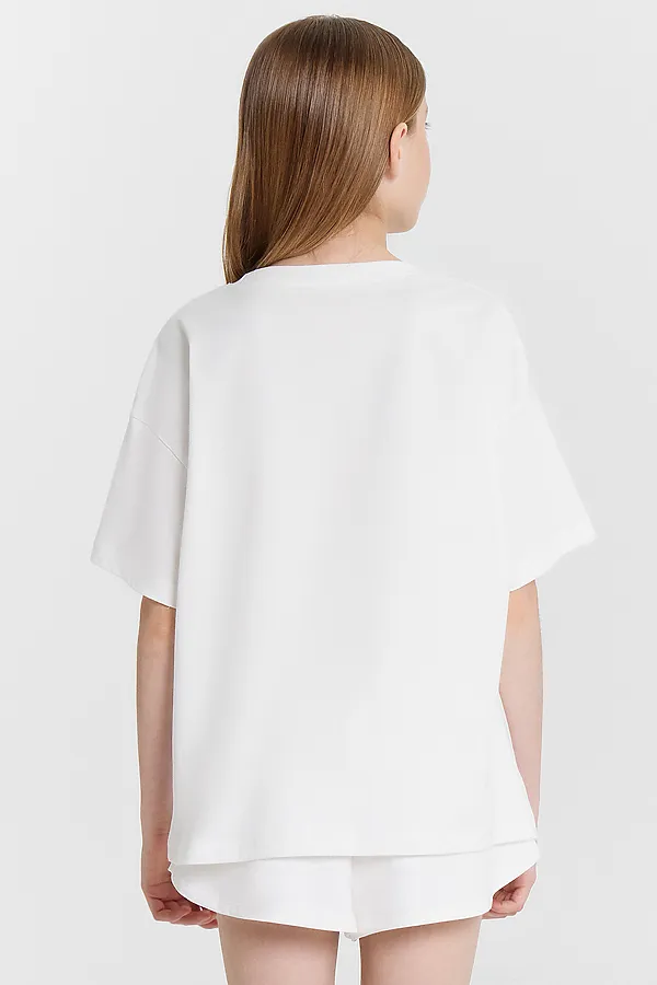 Футболка MARK FORMELLE, белый +печать9 - фото 2