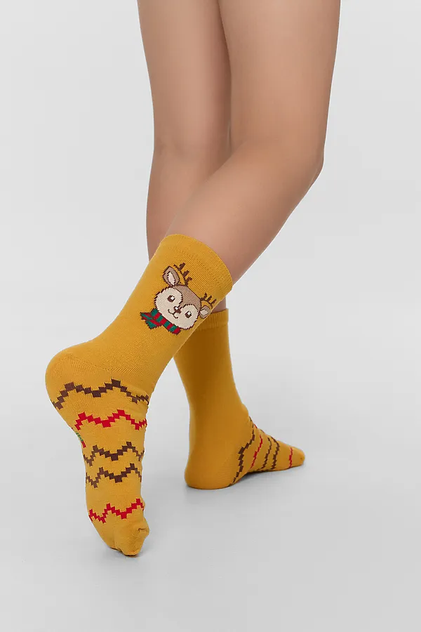 Носки MARK FORMELLE, горчичный - фото 2