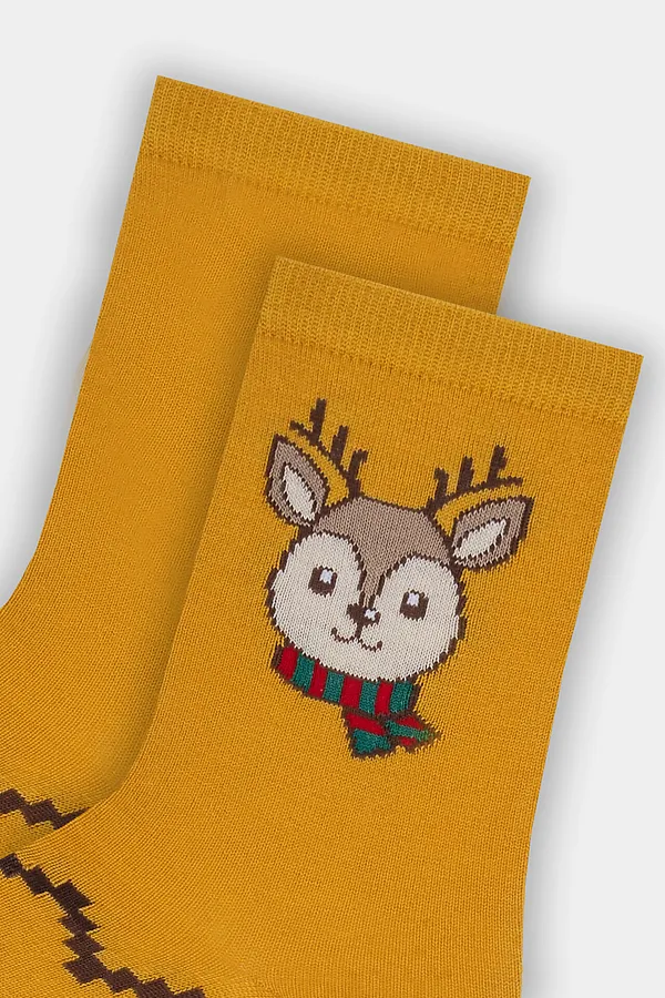 Носки MARK FORMELLE, горчичный - фото 2