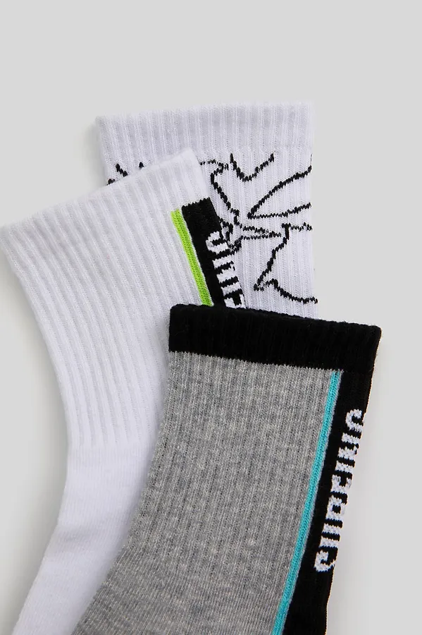 Носки, 3 п. ACOOLA, цвет в ассортименте - фото 2