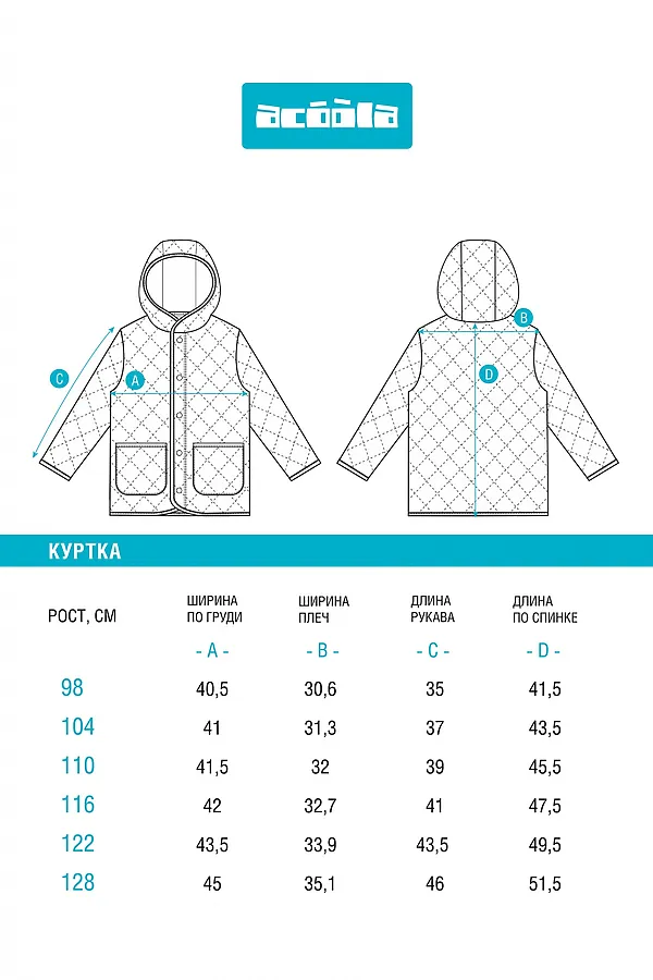 Куртка ACOOLA, синий - фото 2