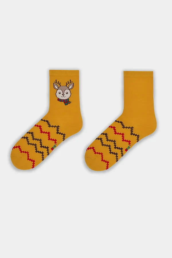 Носки MARK FORMELLE, горчичный - фото 2