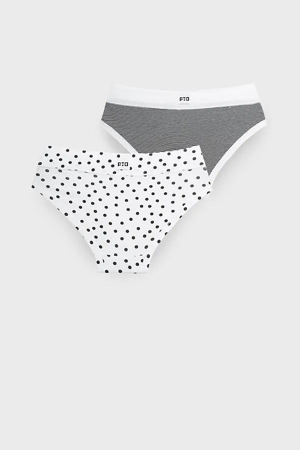 Трусы, 2 шт. PLAYTODAY, белый,черный - фото 2