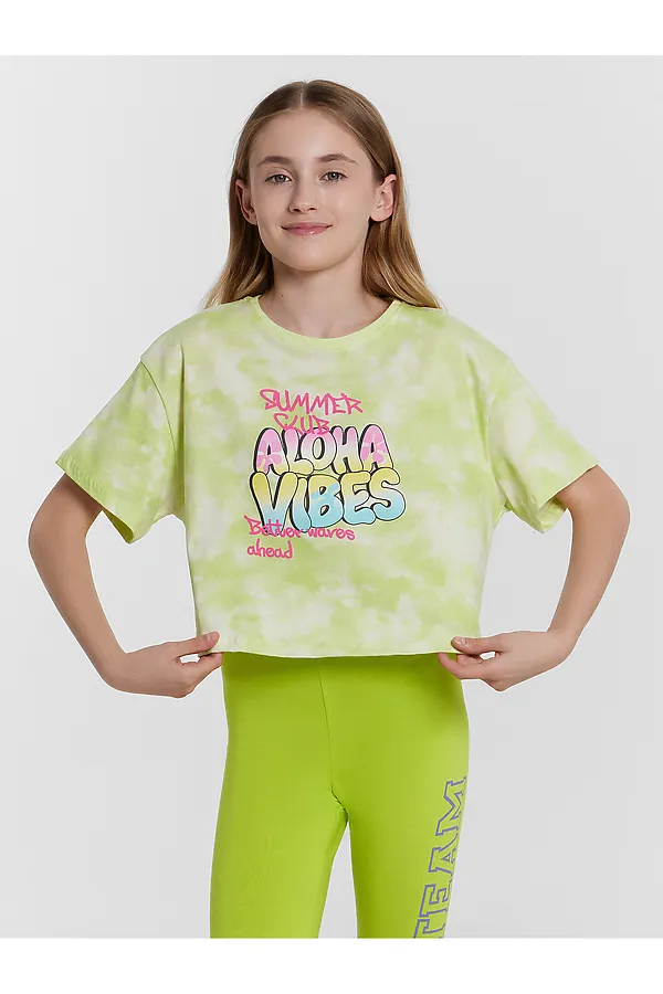 Футболка MARK FORMELLE, пятна на лайме - фото 2