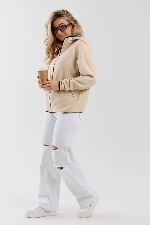 Толстовка 36991 НАТАЛИ, бежевый - фото 2