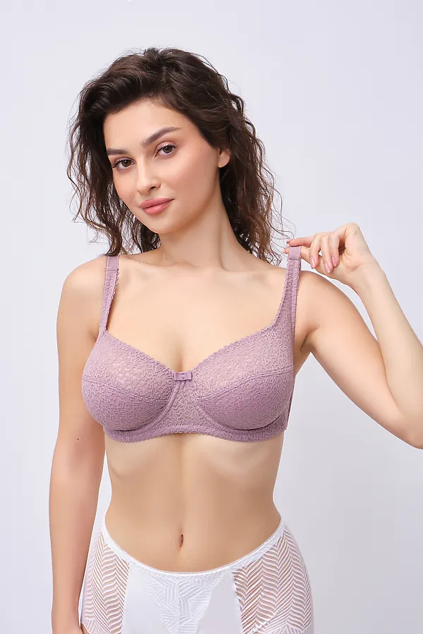 Бюстгальтер 2805 OIRO Molly НАТАЛИ, лиловый - фото 2