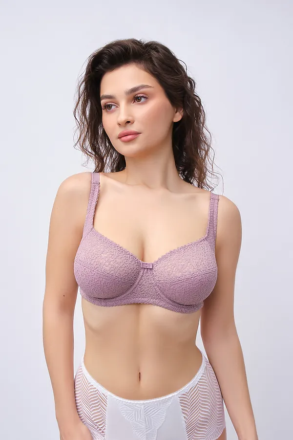 Бюстгальтер 2805 OIRO Molly НАТАЛИ, лиловый - фото 2