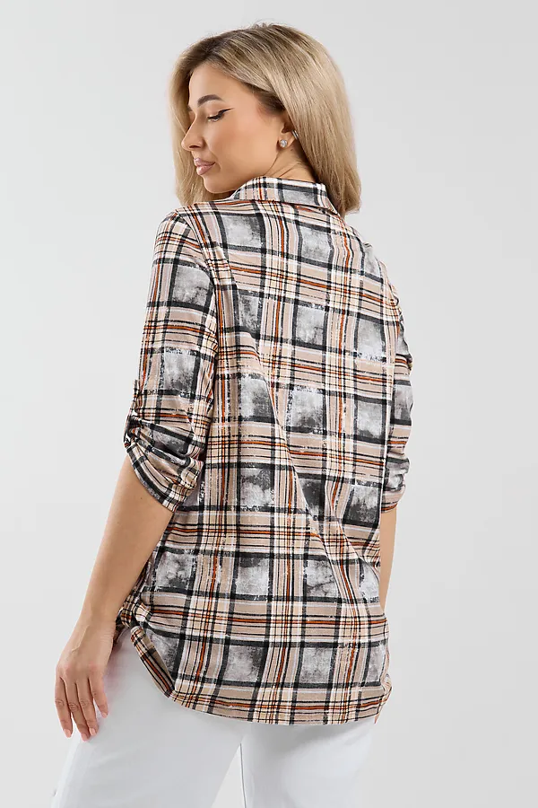 Рубашка 36989 НАТАЛИ, оранжевый - фото 2