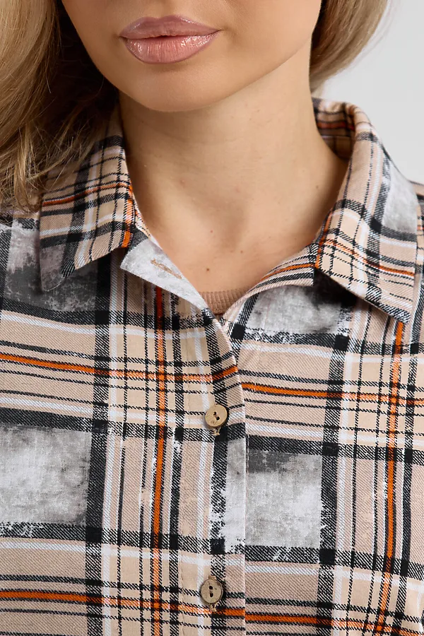 Рубашка 36989 НАТАЛИ, оранжевый - фото 2