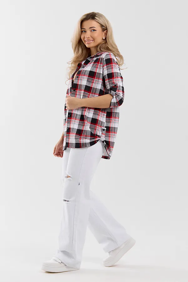 Рубашка 36988 НАТАЛИ, красный - фото 2