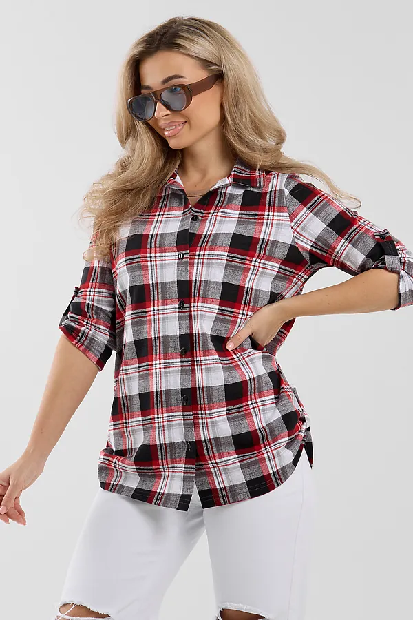 Рубашка 36988 НАТАЛИ, красный - фото 2