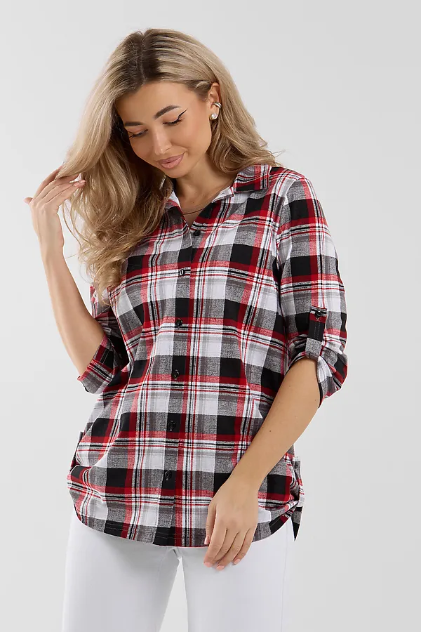 Рубашка 36988 НАТАЛИ, красный - фото 2