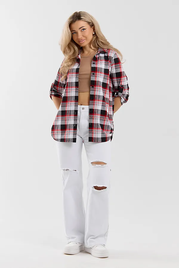 Рубашка 36988 НАТАЛИ, красный - фото 2