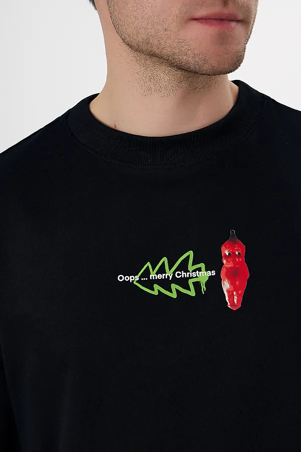 Футболка MARK FORMELLE, черный +печать4 - фото 2