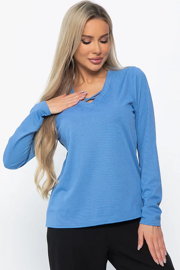 Джемпер LADY TAIGA, голубой - фото 2